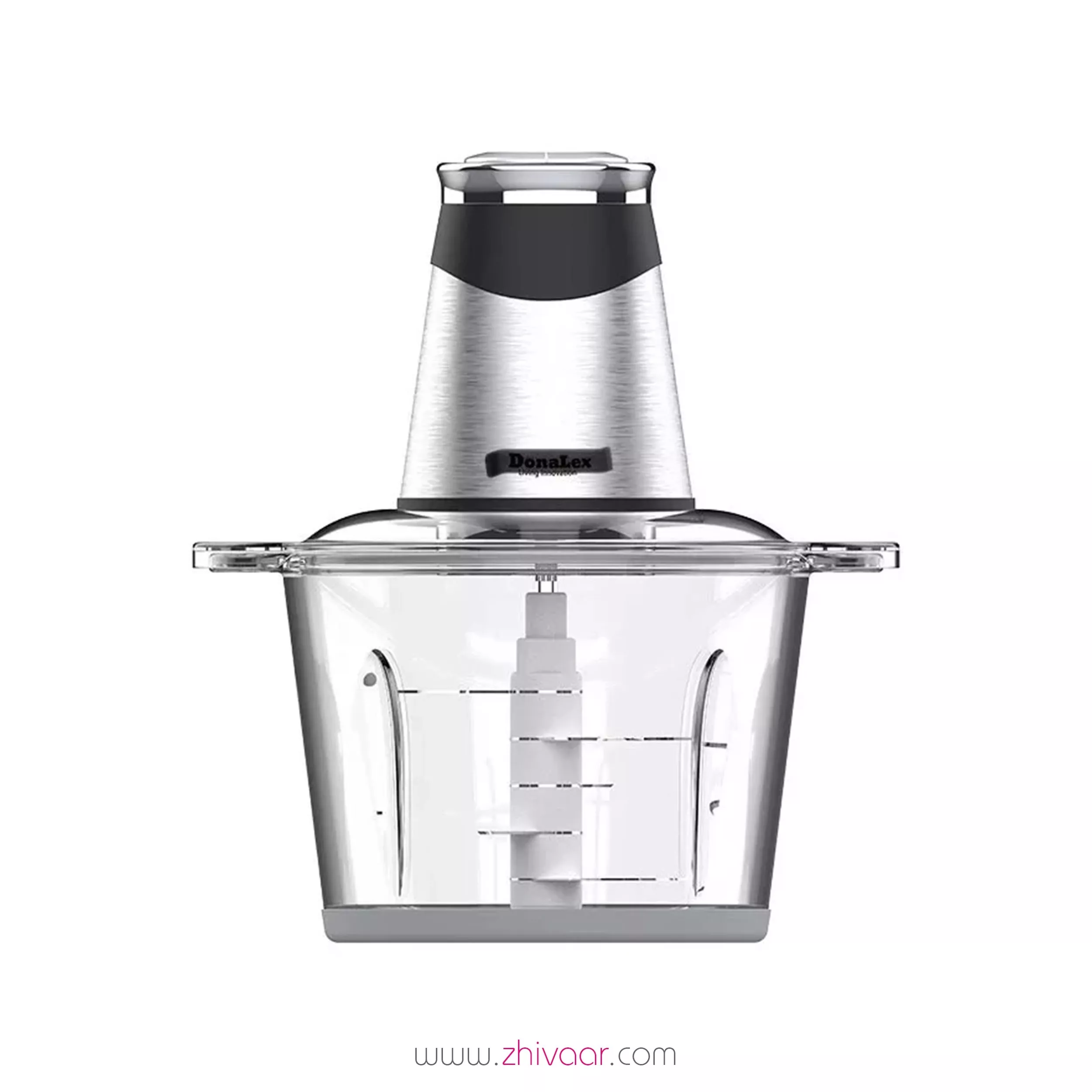 خرید خرد کن دونالکس مدل DN-225 رنگ استيل مشکي  - خرد کن دونالکس مدل DN-225 
